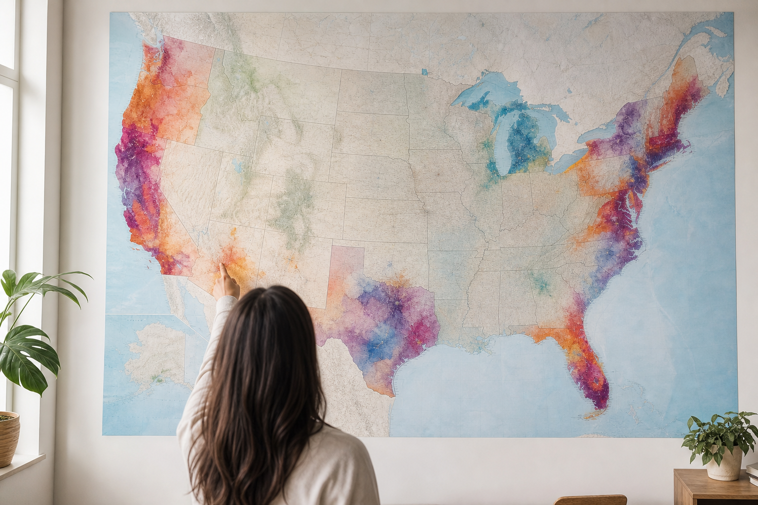 Where non-English languages concentrate across U.S. states