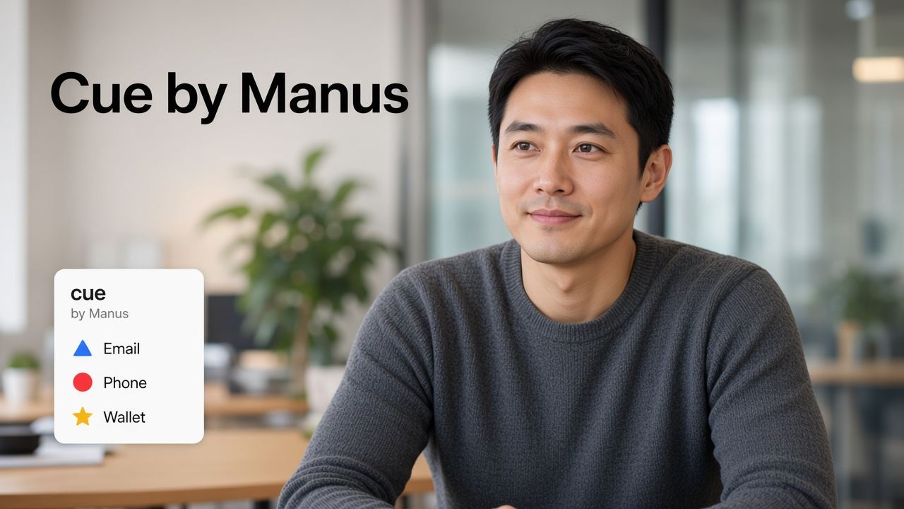Cue by Manus Review: An AI Personal Agent With Email, a Phone Number, and a Wallet