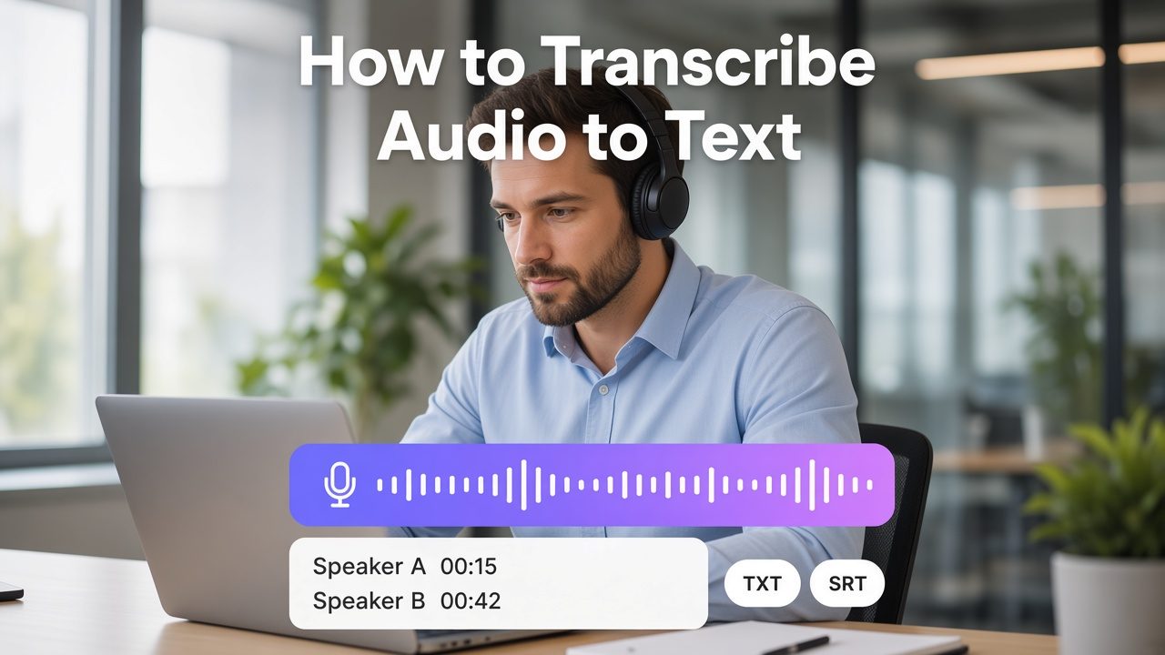 How to Transcribe Audio to Text