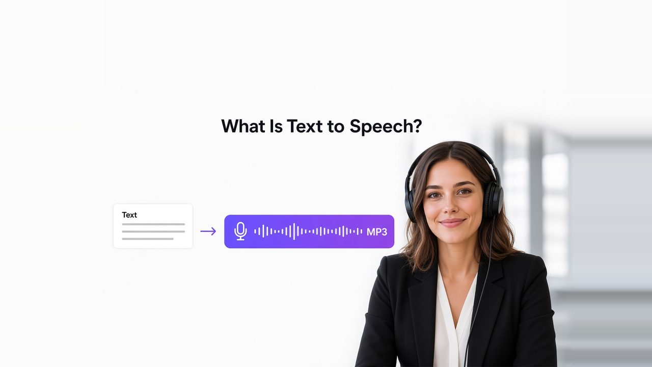 What Is Text to Speech (TTS) and How Does It Work?
