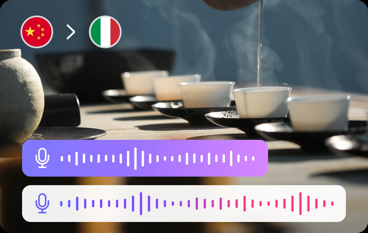 Traduzione fluida di audio e video dal tedesco all’italiano