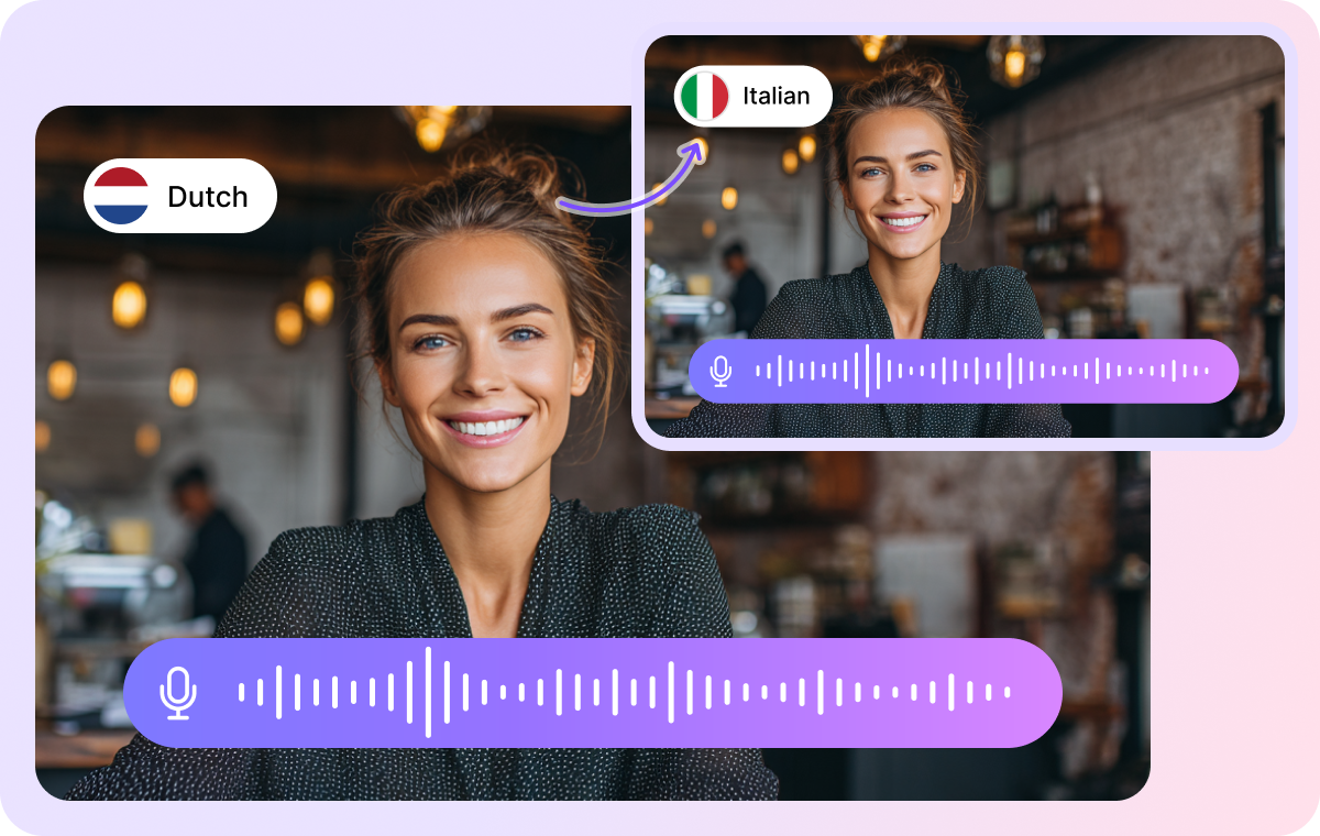Traduzione fluida di audio e video dal tedesco all’italiano