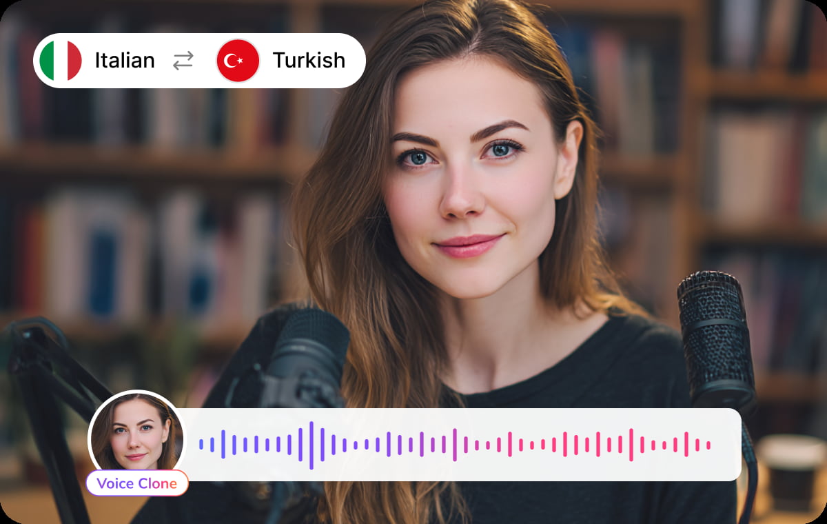 Traduzione fluida di audio e video dal tedesco all’italiano