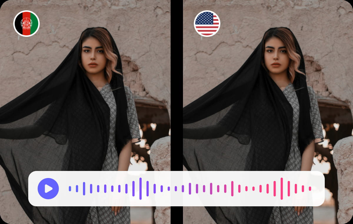 Accurate Pashto to English voice translation