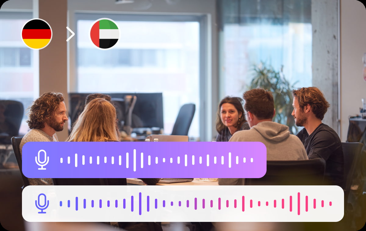 Direkte Übersetzung von Deutsch ins Arabische