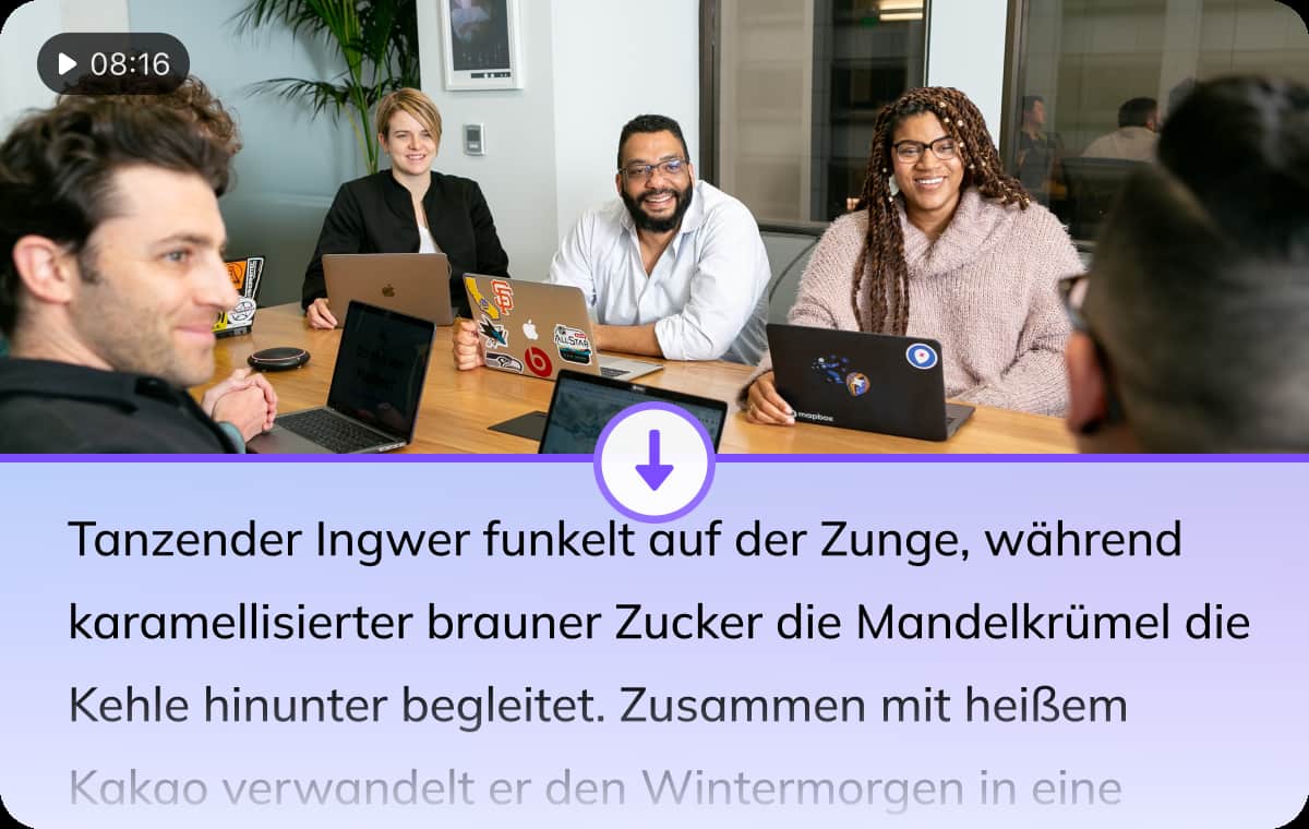 Comprehensive German Transcription for All Audio