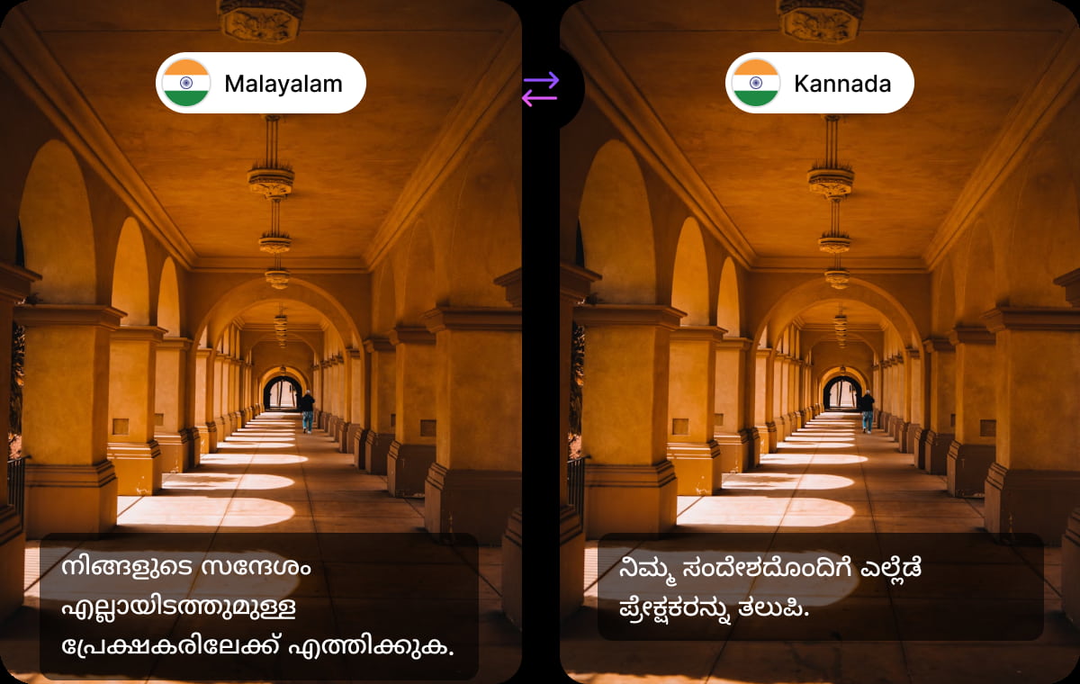 Flexible Kannada Editing & Instant Updates