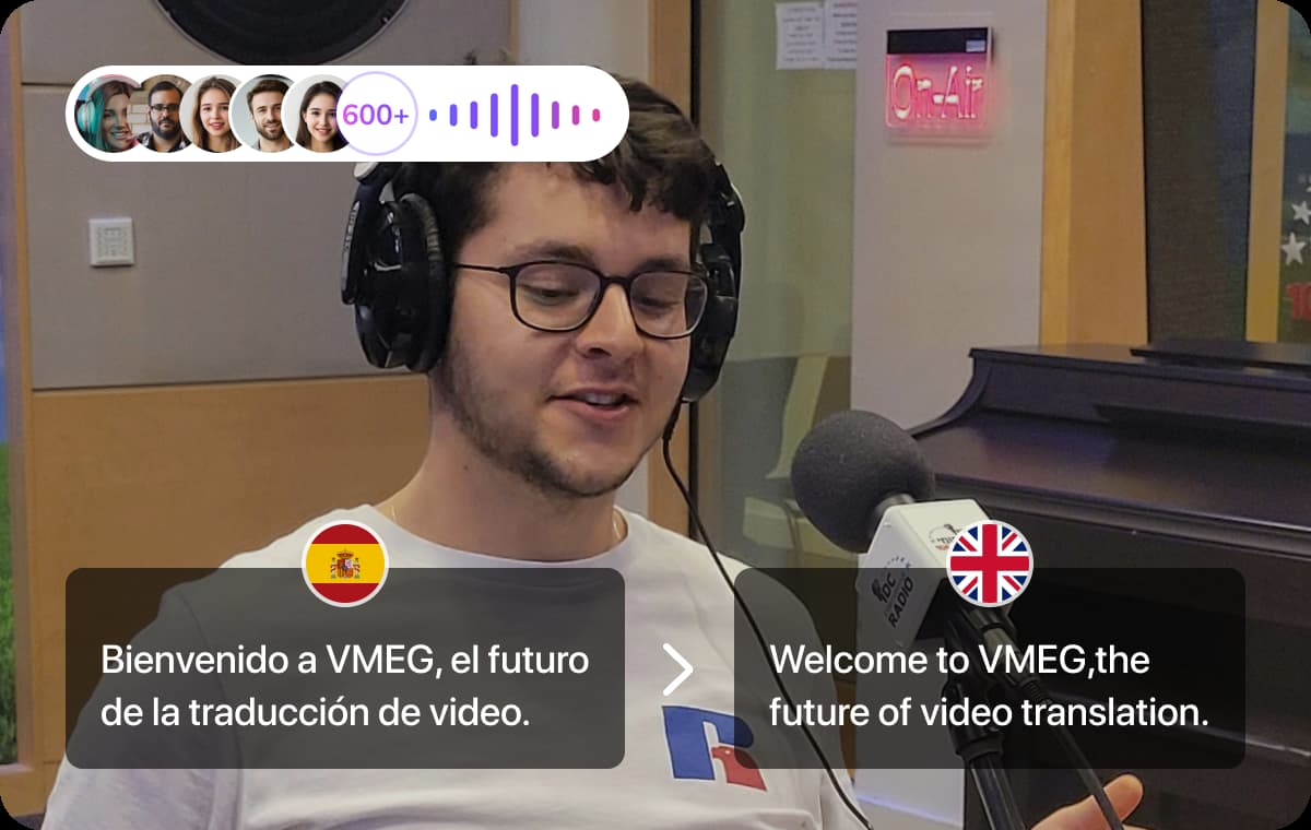 600+ Natural English Voices & Voice Cloning