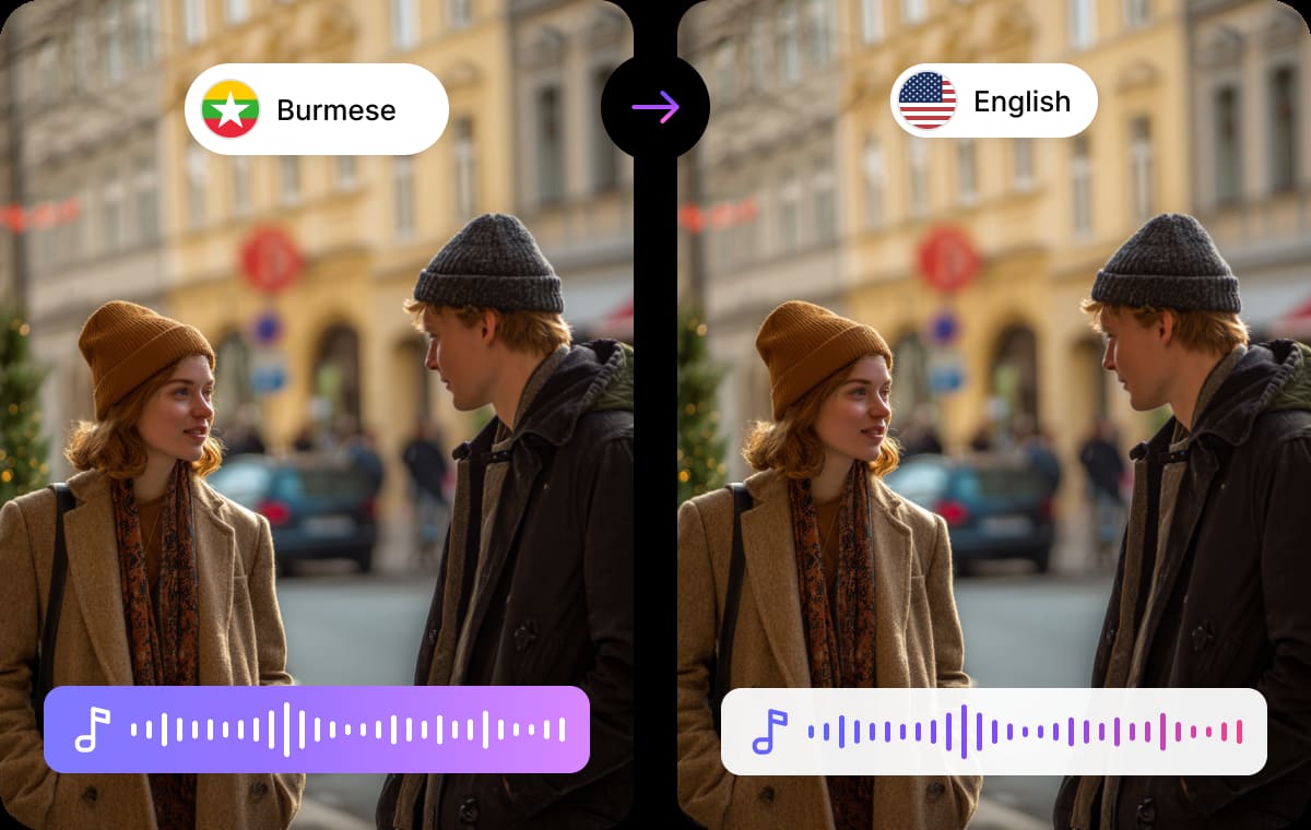 Audio Translator with 170+ Global Languages