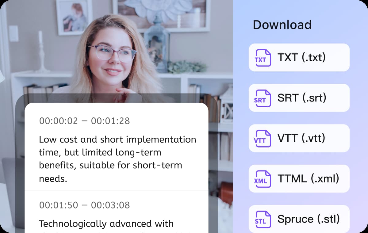 Flexible Export & Sharing Options