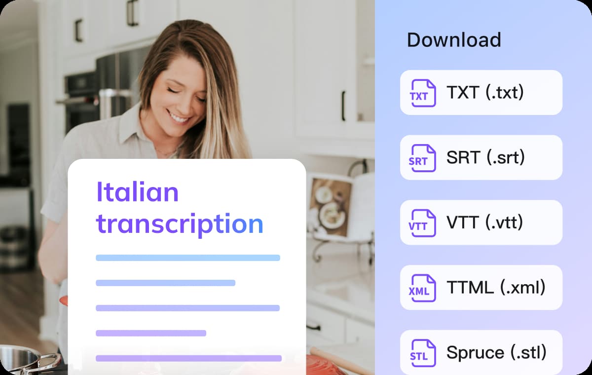 Flexible Italian Export Options for Every Workflow