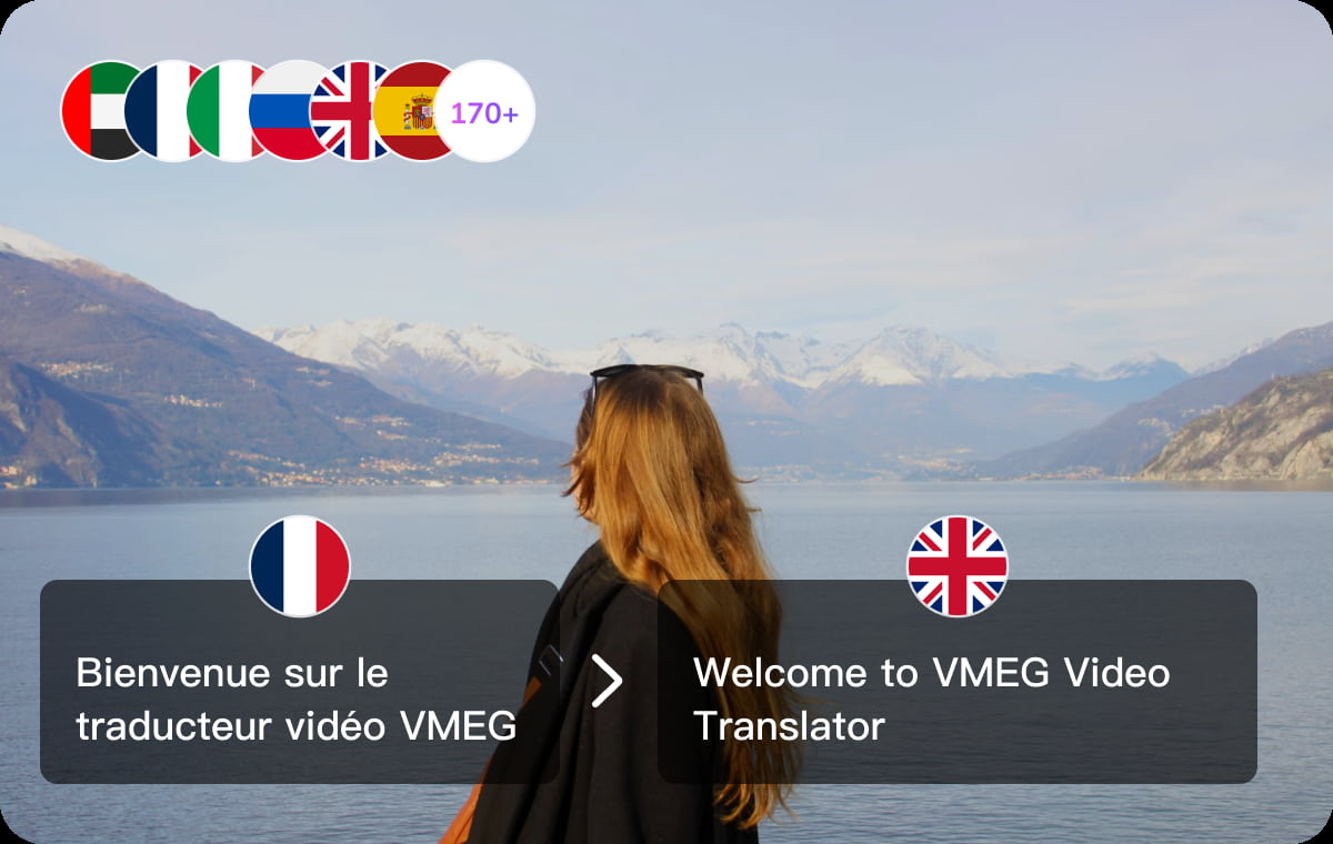 Traduction audio français-anglais précise en quelques secondes