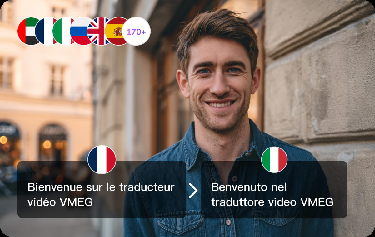 Traduzione video dal francese all’italiano con qualità professionale
