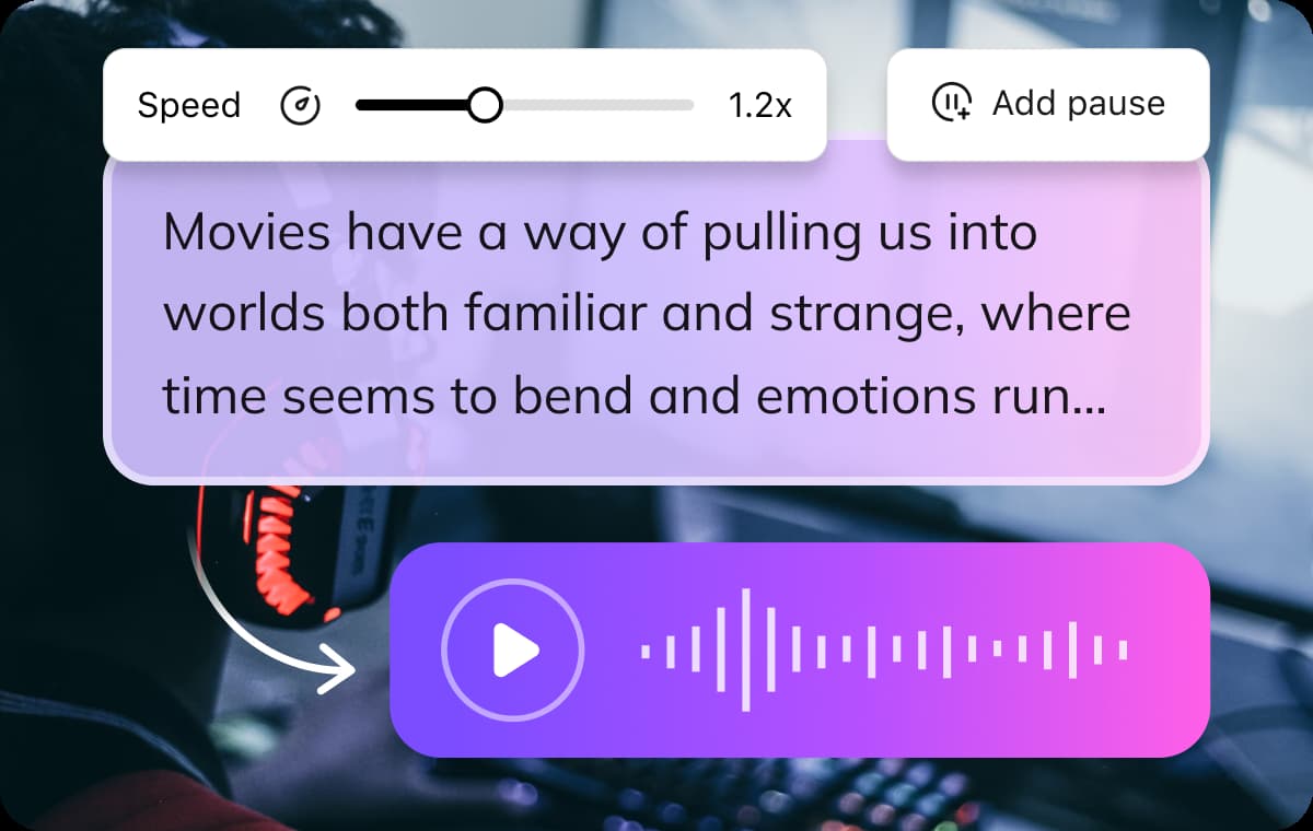 Full Customization Without Any Recording Equipment
