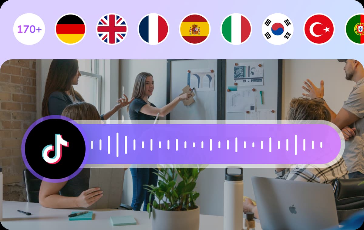 Generate TikTok Voice with Global Language & Accent Coverage