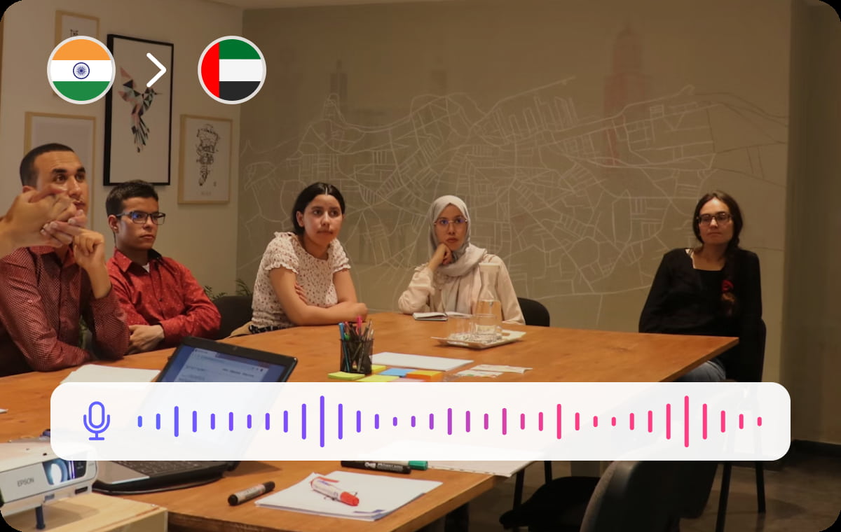 English to Tamil Voice Translation with additional 170+ Languages