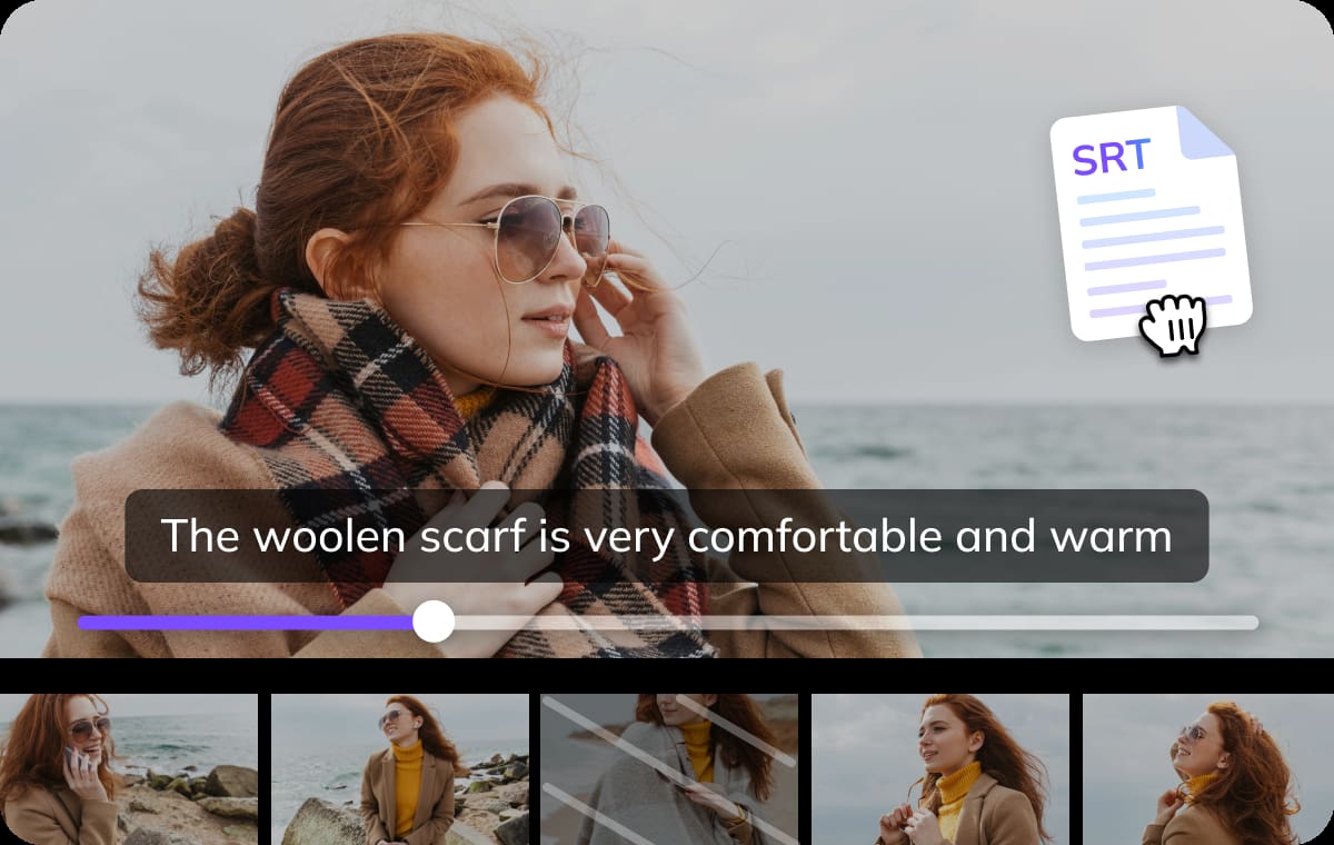 Adicione e mescle SRT em arquivos MP4 instantaneamente