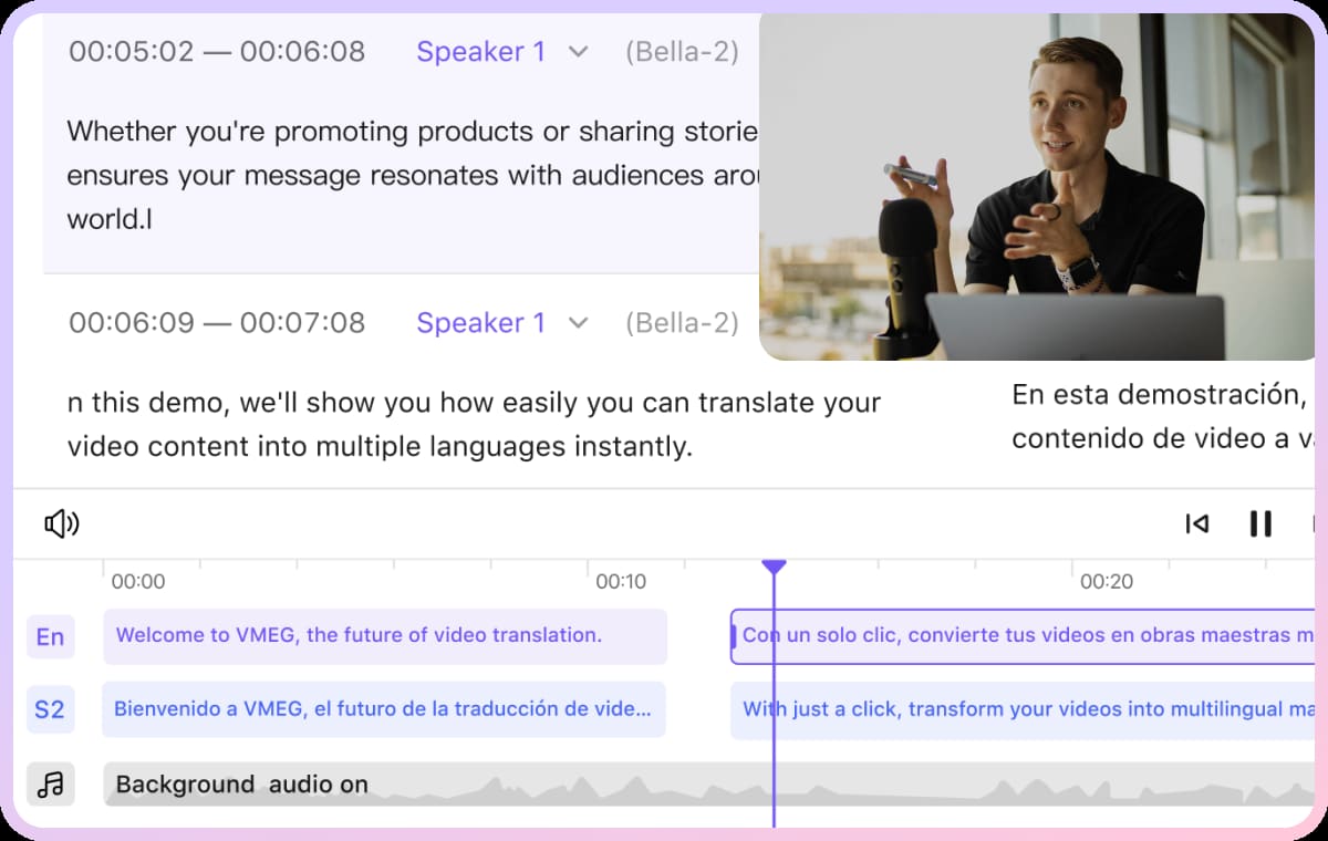 محرر SRT التفاعلي