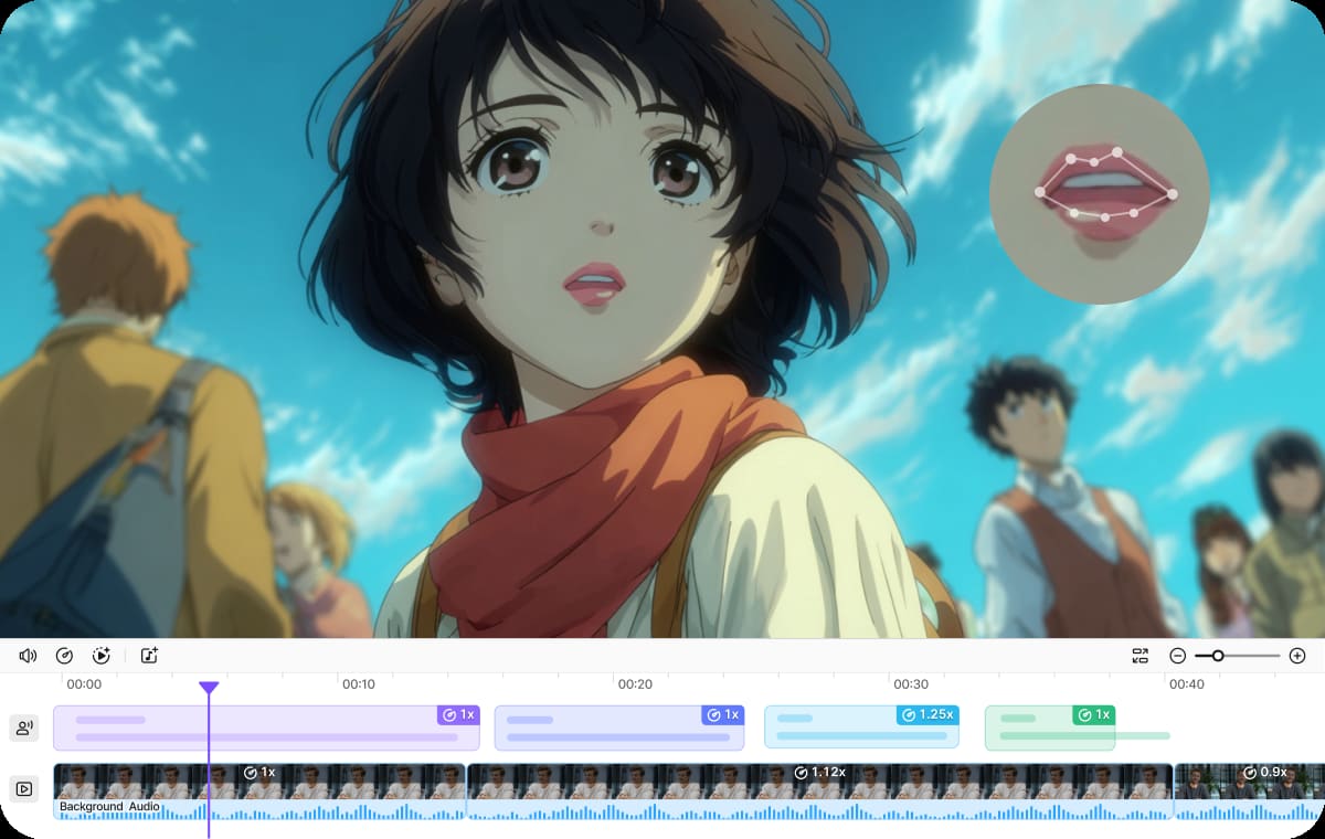 Lip-Sync & Timing Optimized for Animation