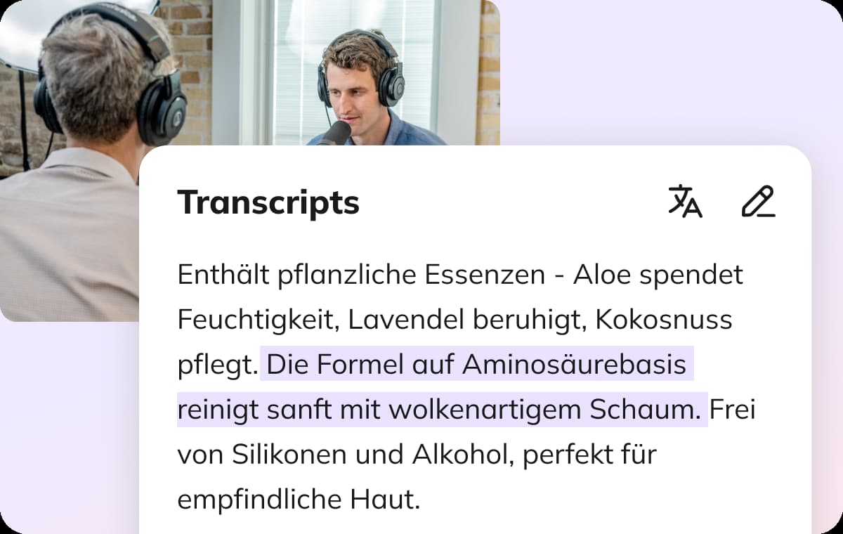 Multilingual-Ready German Audio Transcription