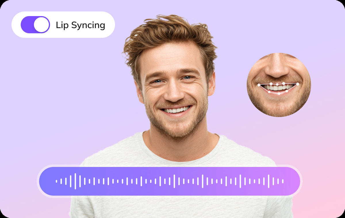 高度なリップシンク技術