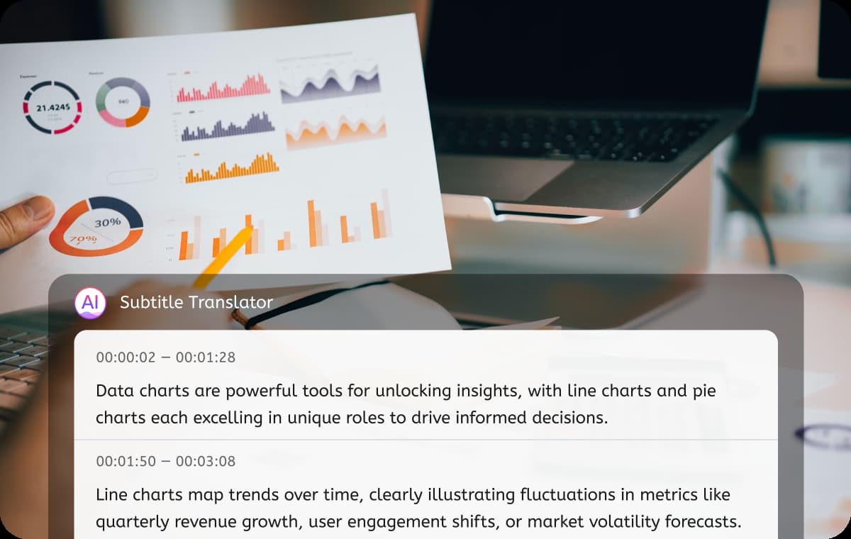 智能易操作的字幕编辑器，自动生成字幕并且对齐音频