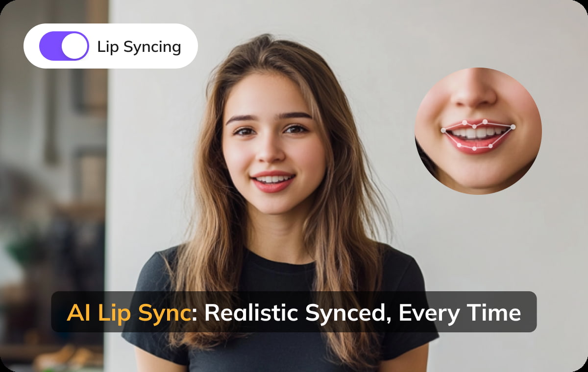 AI Lip Sync: Realistic Synced, Every Time