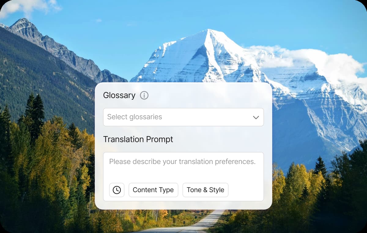 Smart Glossary and Terminology Control