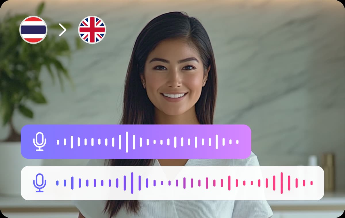 Smooth Thai to English Translation with Dynamic Duration