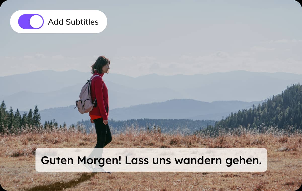 Speak to German-Speaking Viewers Everywhere