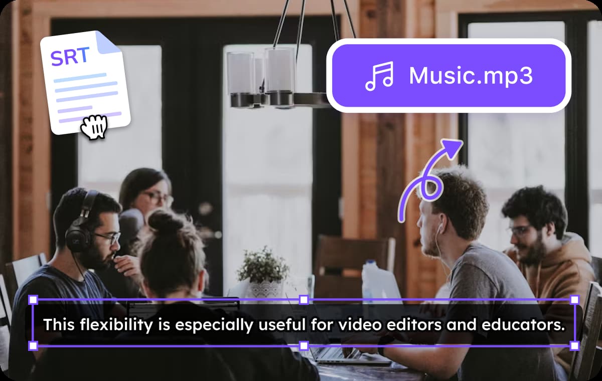 Subtitle and Audio Export Options
