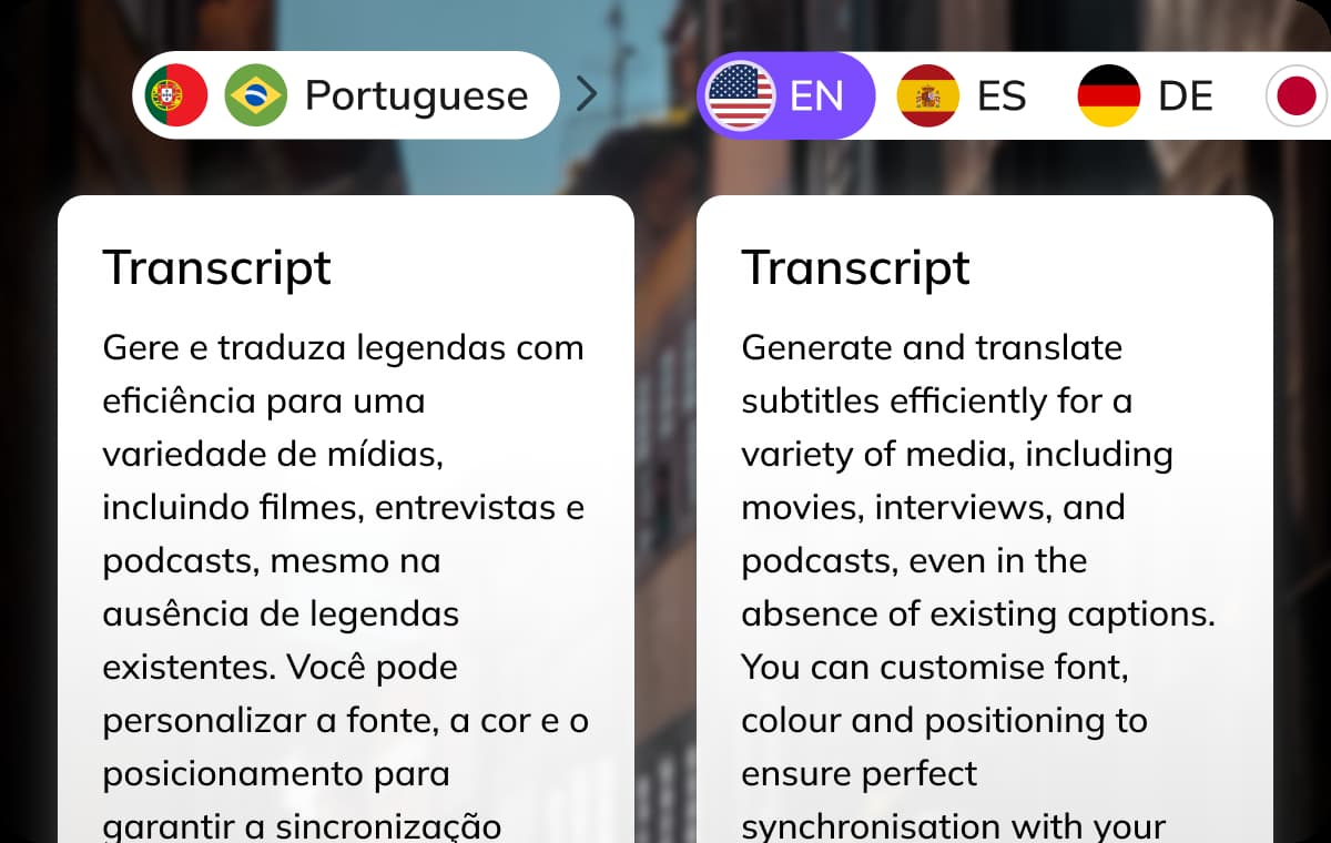 Translate into 170+ Global Languages