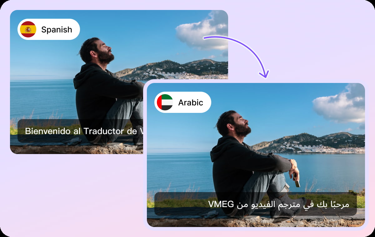 Convierte tus grabaciones de español a árabe con voz natural