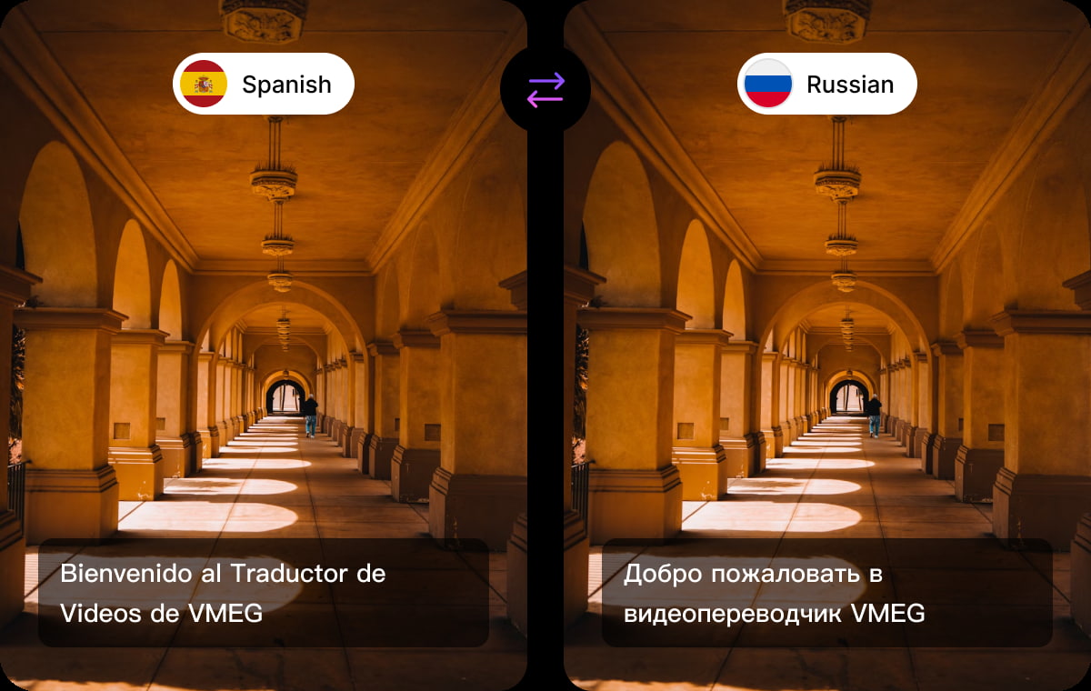 Traducción rápida de español a ruso con IA