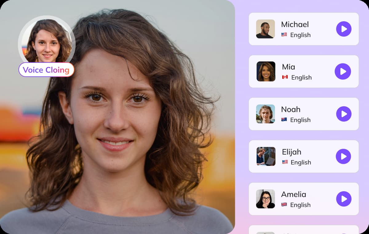 Sous-titres synchronisés & Clonage vocal italien-français