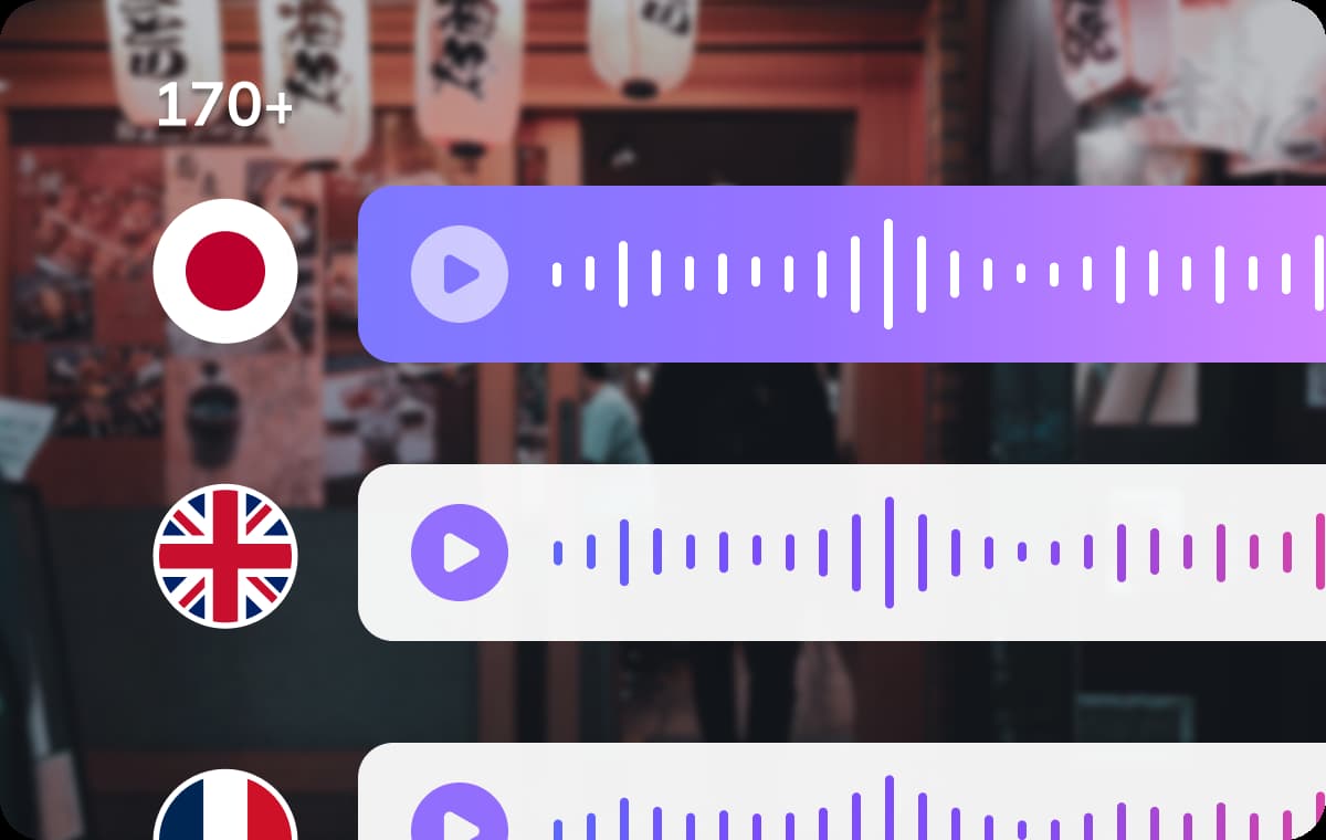 Solução completa para tradução e localização de áudio