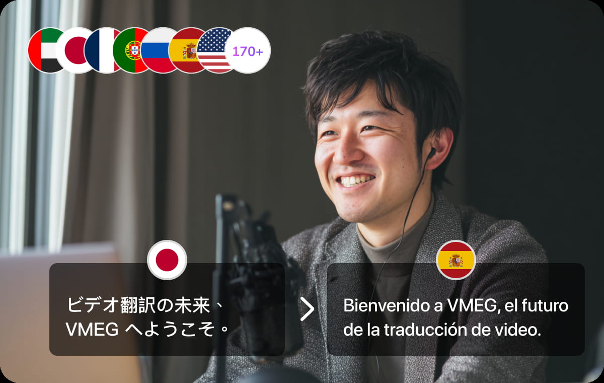 Solução completa para tradução e localização de áudio