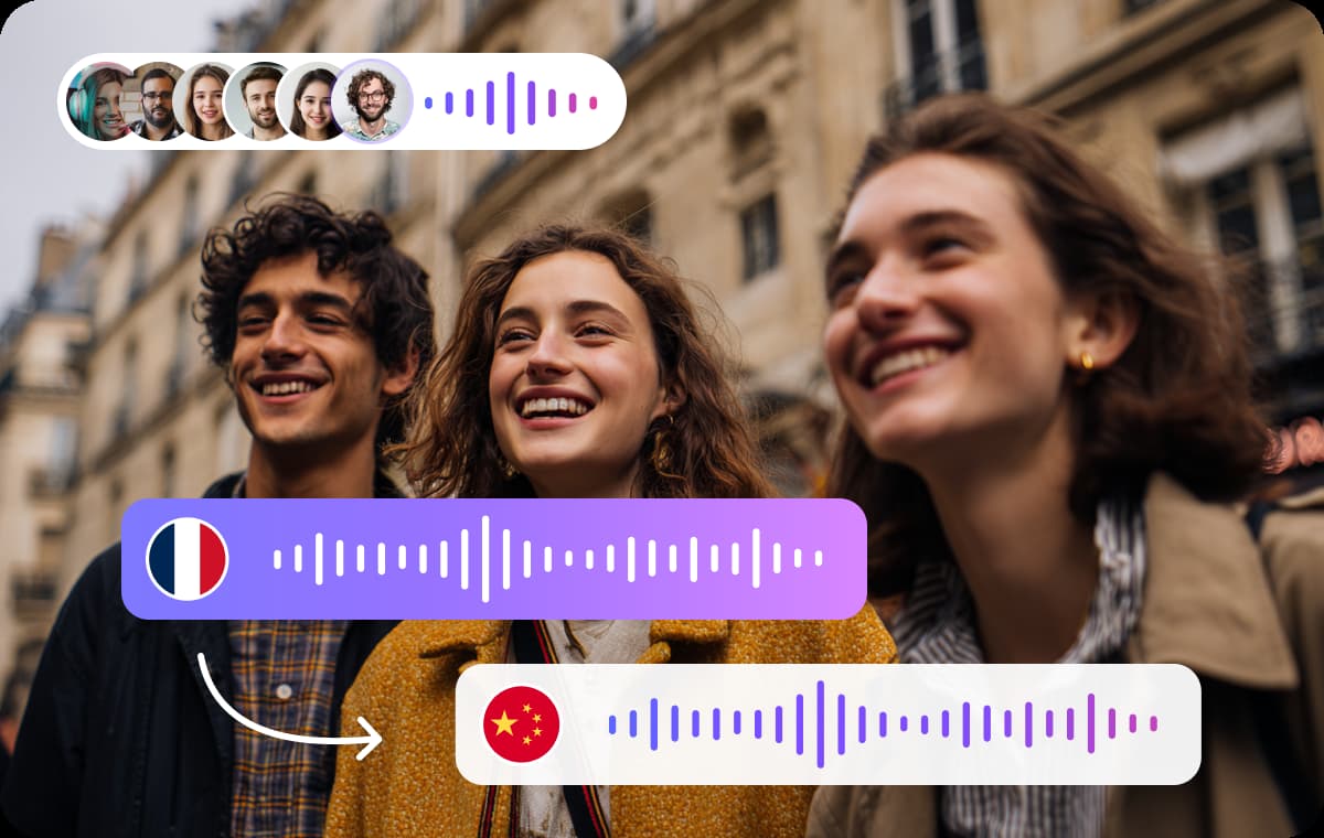 Traduction audio français-chinois de qualité