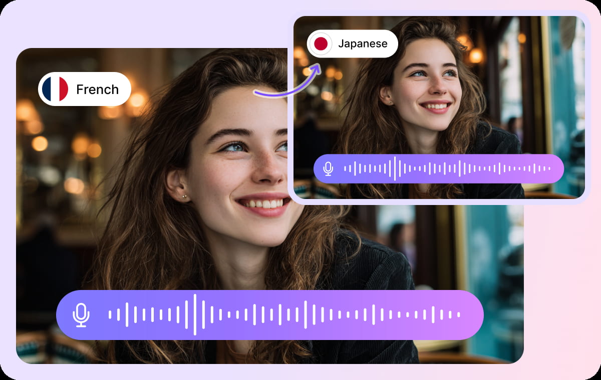 Traduction vidéo japonais-français