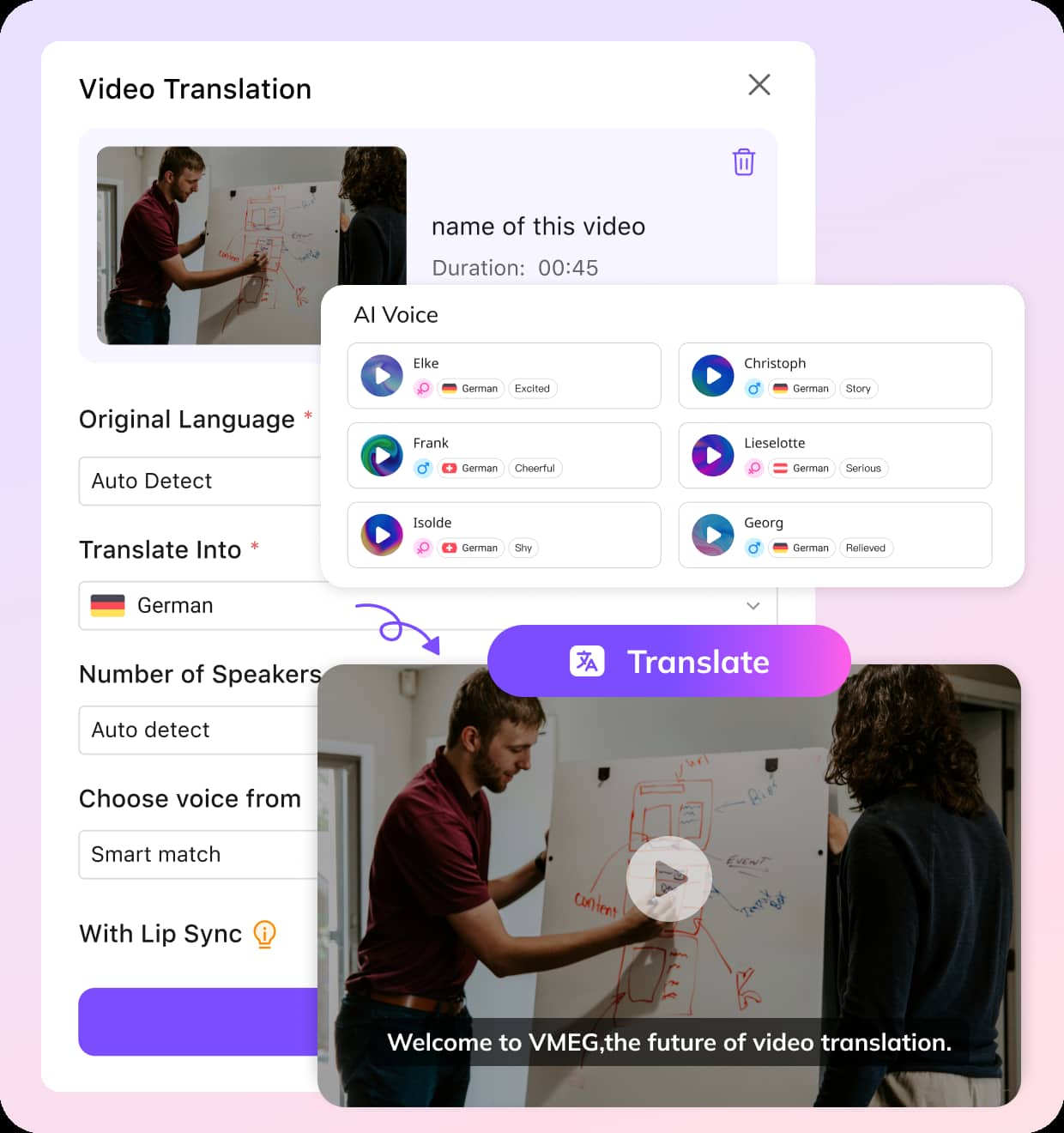 Wie du englische Videoaufnahmen ins Deutsche übersetzt