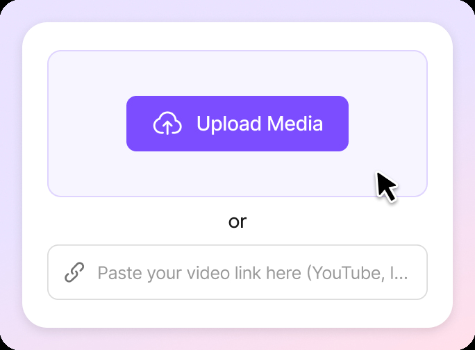 Upload a File or Paste File Sharelink