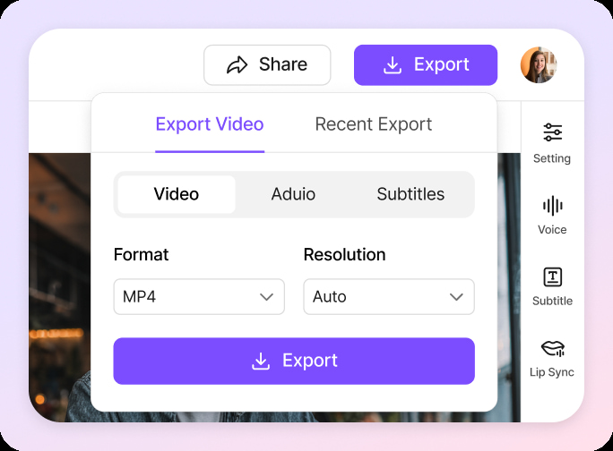 Review and Export