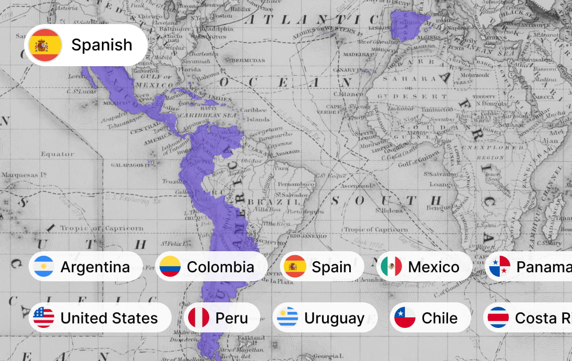 Spanish Language Map: Where It Stands Now and Why It Matters