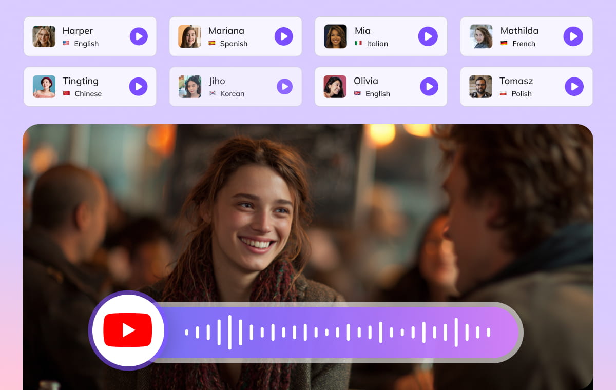 Voice Options That Match Your Style — or Keep Your Original Voice