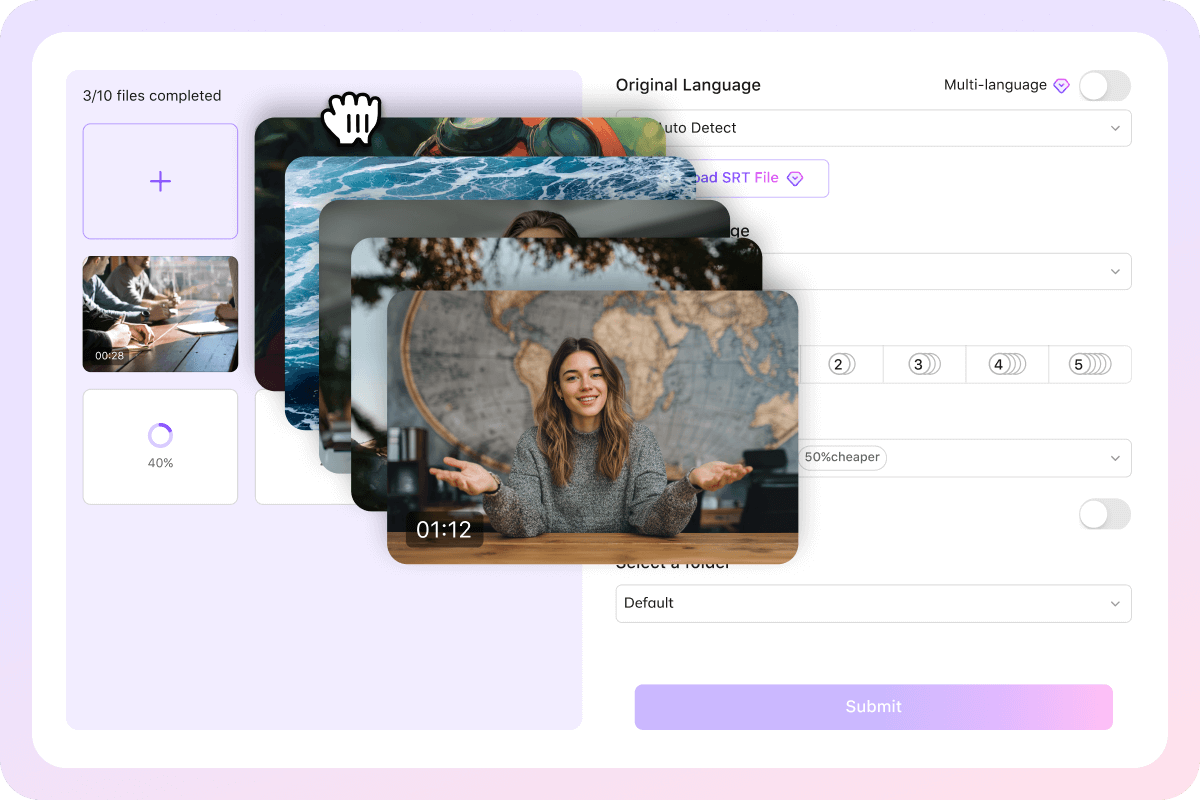 True Batch Video Localization at Enterprise Scale