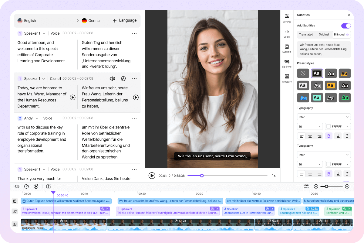 Integrated Audio & Video Editor