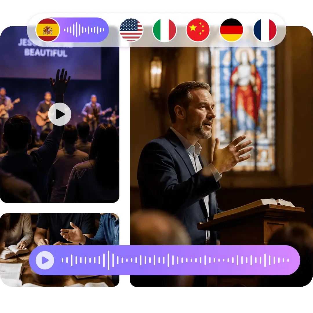 AI Video Translation for Religious Organizations