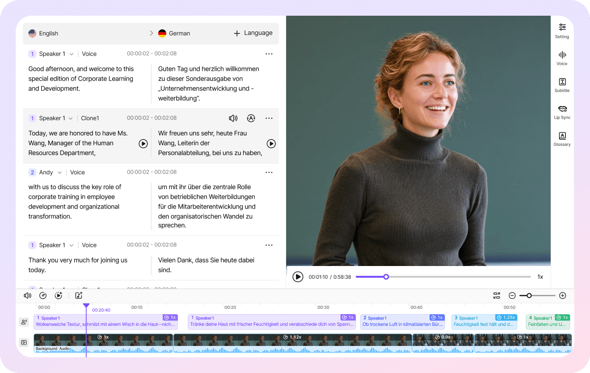 Streamlined Localization Workflow vs. Complex General UI