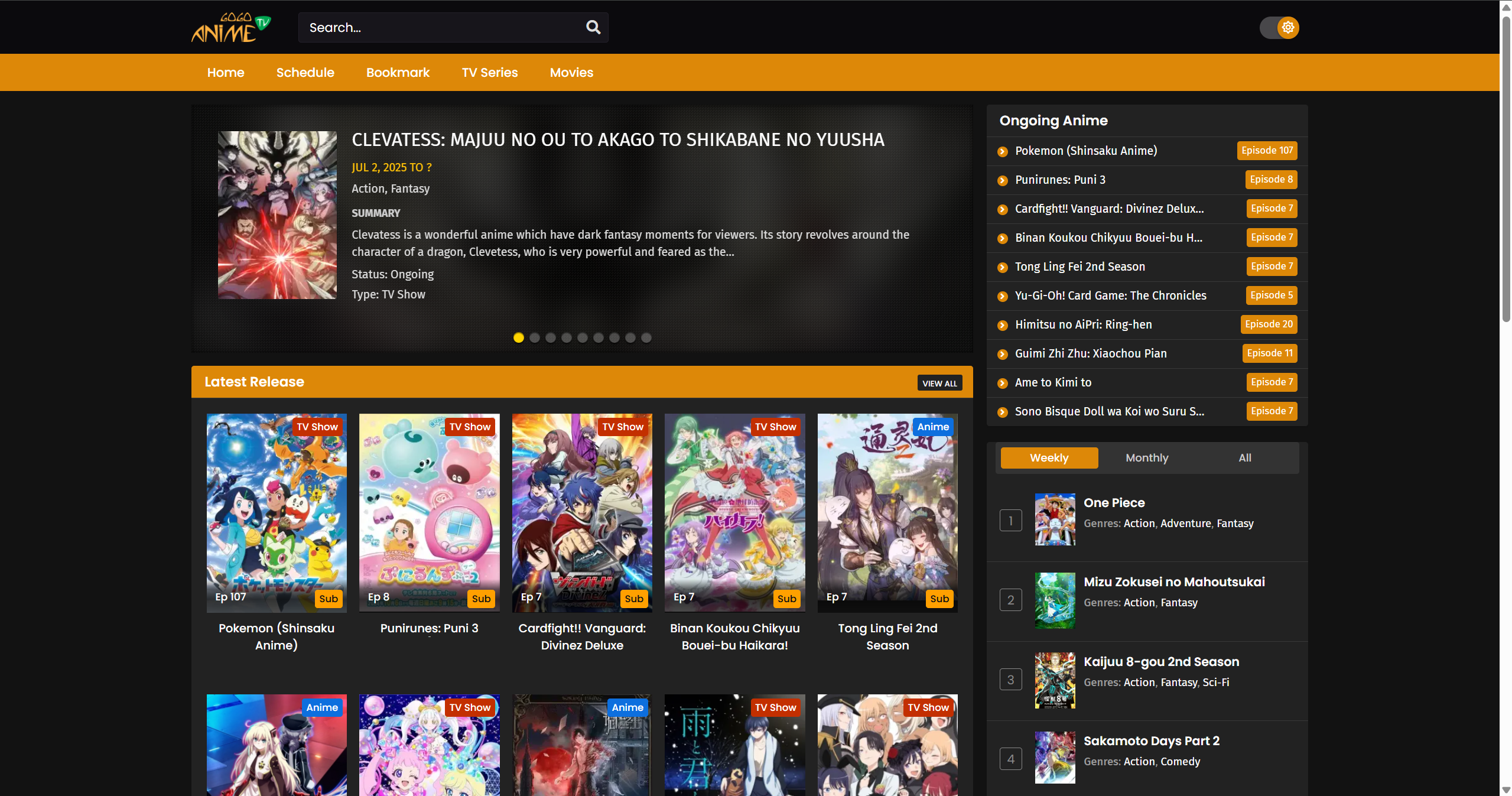 9anime Alternatives - GoGoAnime
