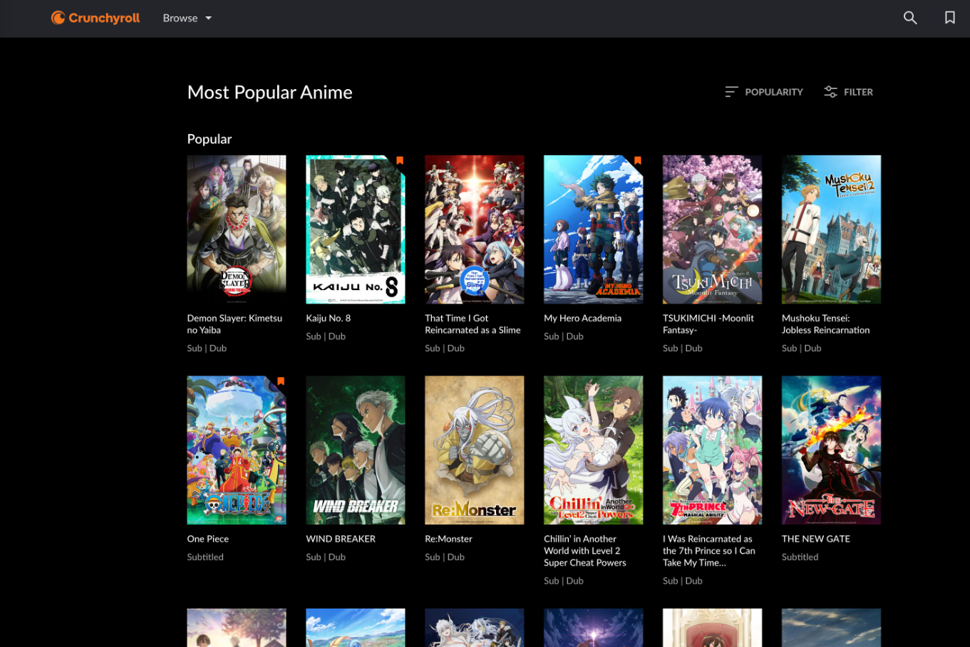 Watch Anime in Spanish Dub on Crunchyroll